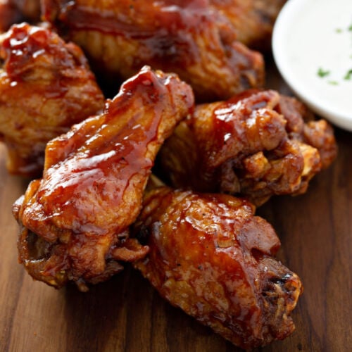 Balsamic BBQ chicken wings recipe