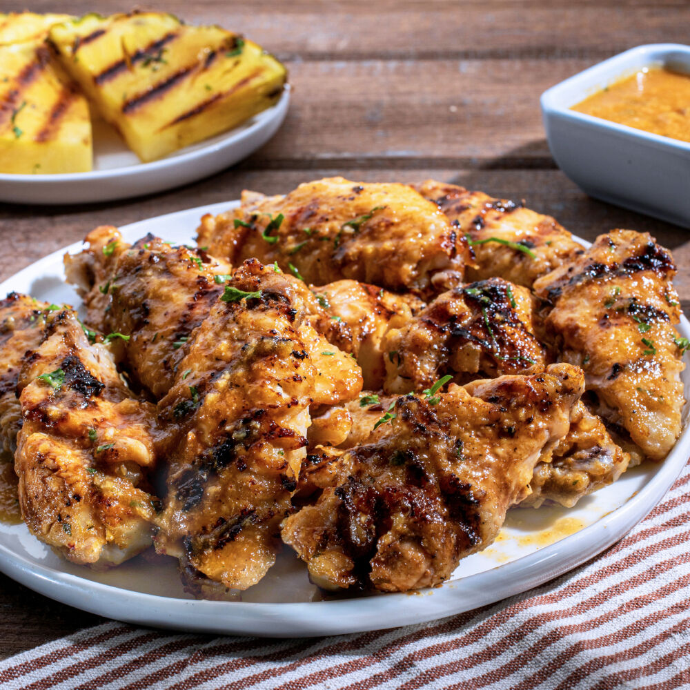 tepache brine pineapple chicken wings recipe