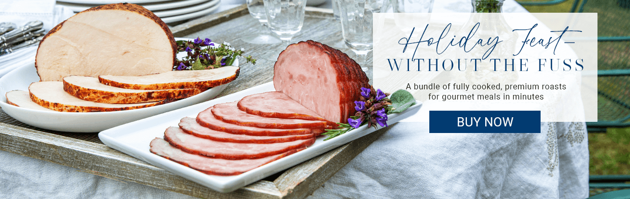 Buy the turkey roast and quarter ham bundle - Perdue Farms