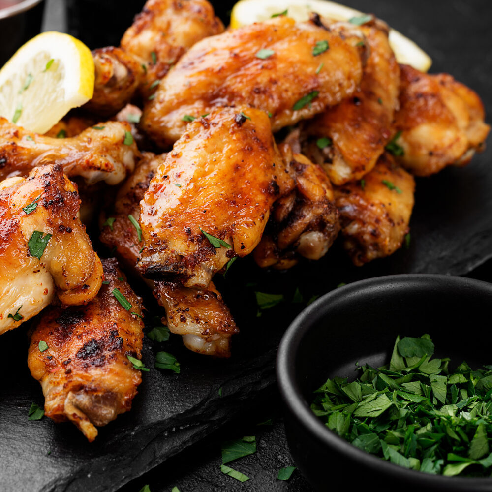 honey sriracha deep fried chicken wings recipe