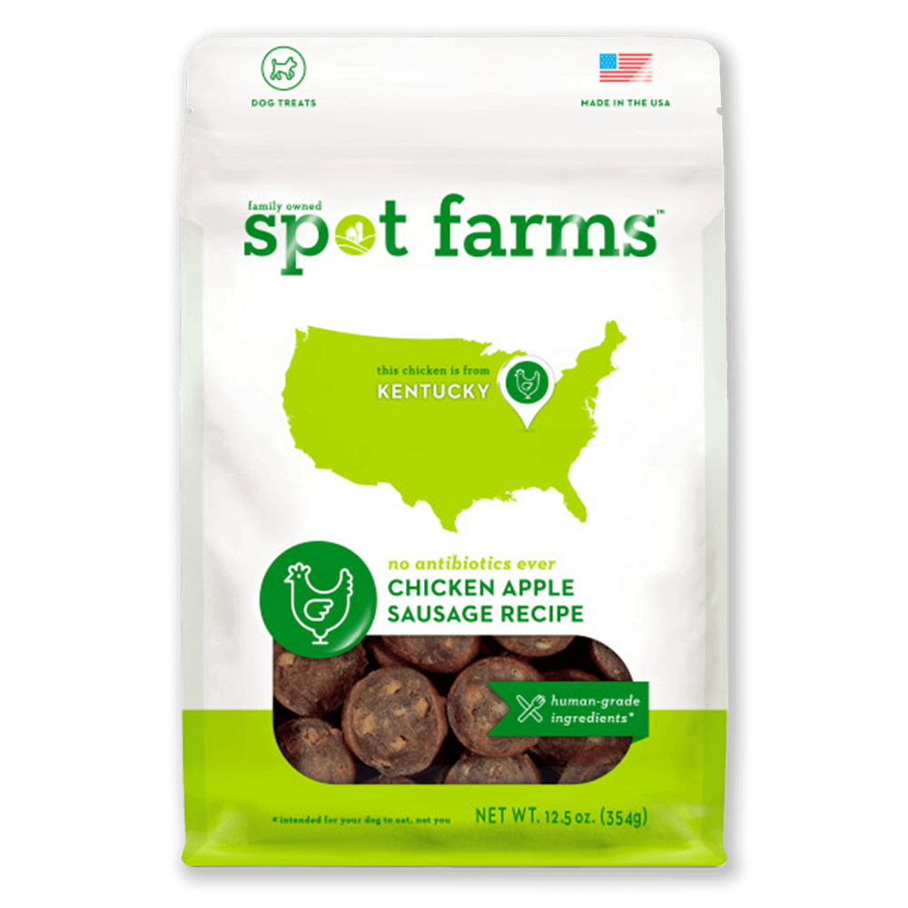 Spot Farms Chicken Apple Sausage Dog Treats image number 0