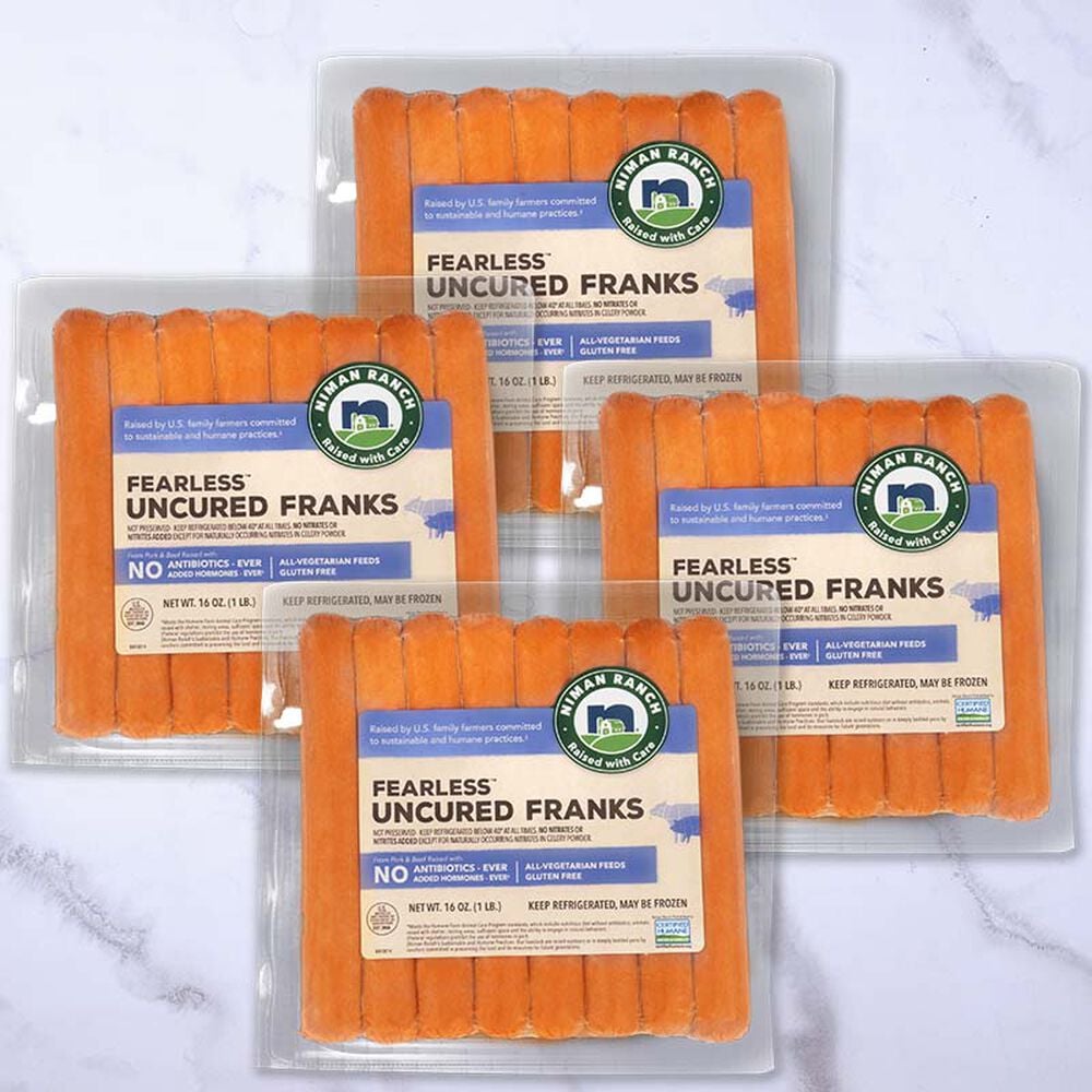 Niman Ranch Pork and Beef Franks Value Bundle