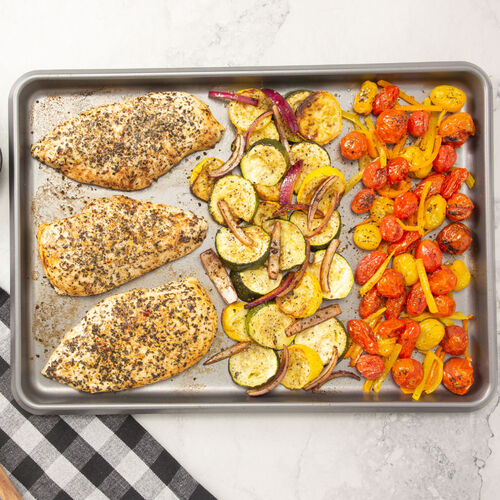 Everything Bagel Sheet Pan Chicken