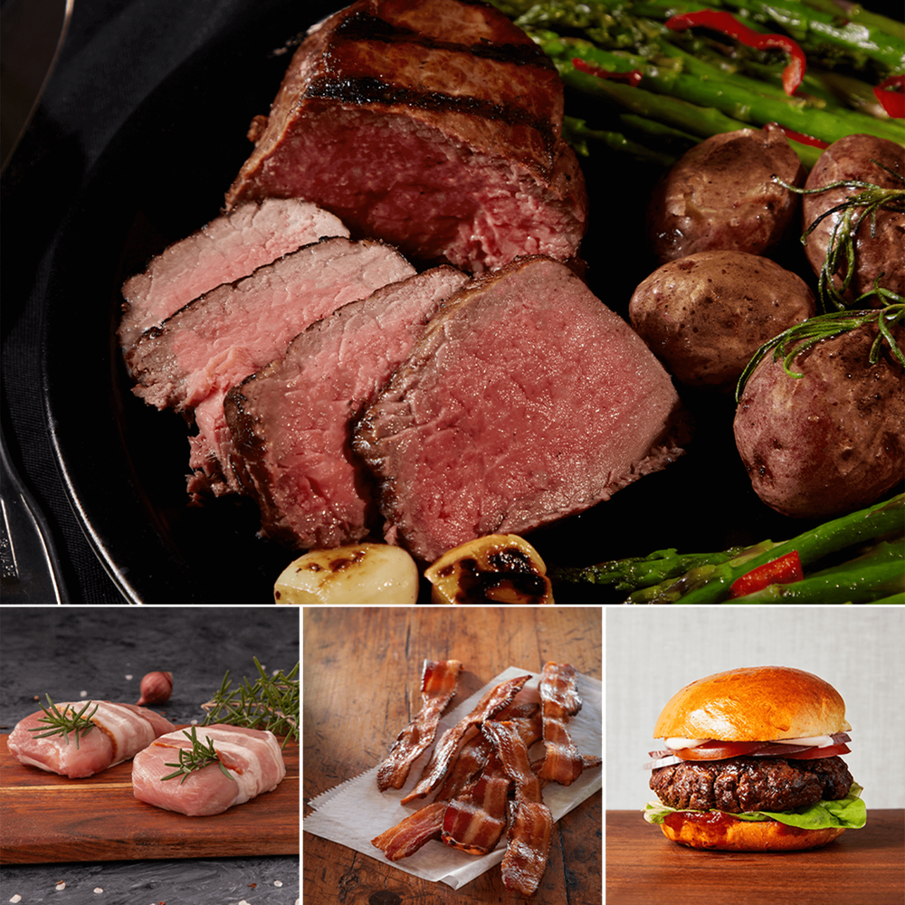 Premium Steak, Sausage and Burgers Gift Bundle image number 0