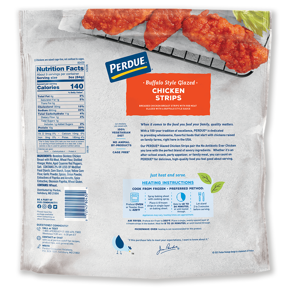 Perdue Buffalo Glazed Chicken Strips image number 1