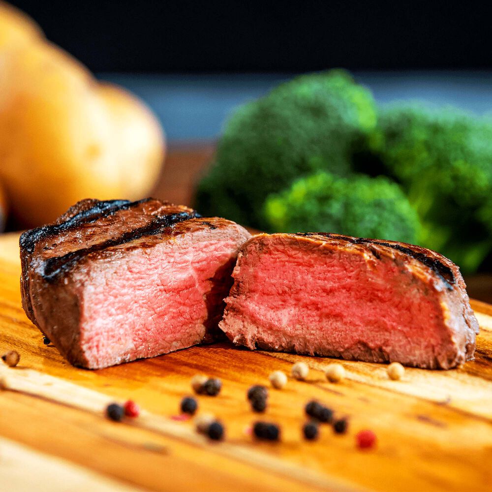 Organic Grass-Fed Filet Mignon Steak image number 0
