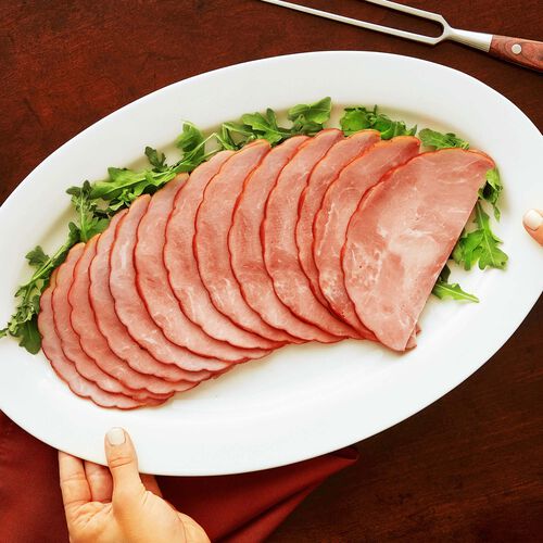 Applewood-Smoked Uncured and Sliced Quarter Ham