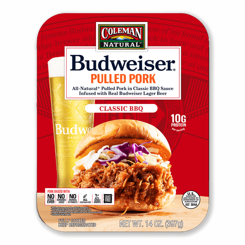 Coleman Natural Budweiser® BBQ Classic Pulled Pork