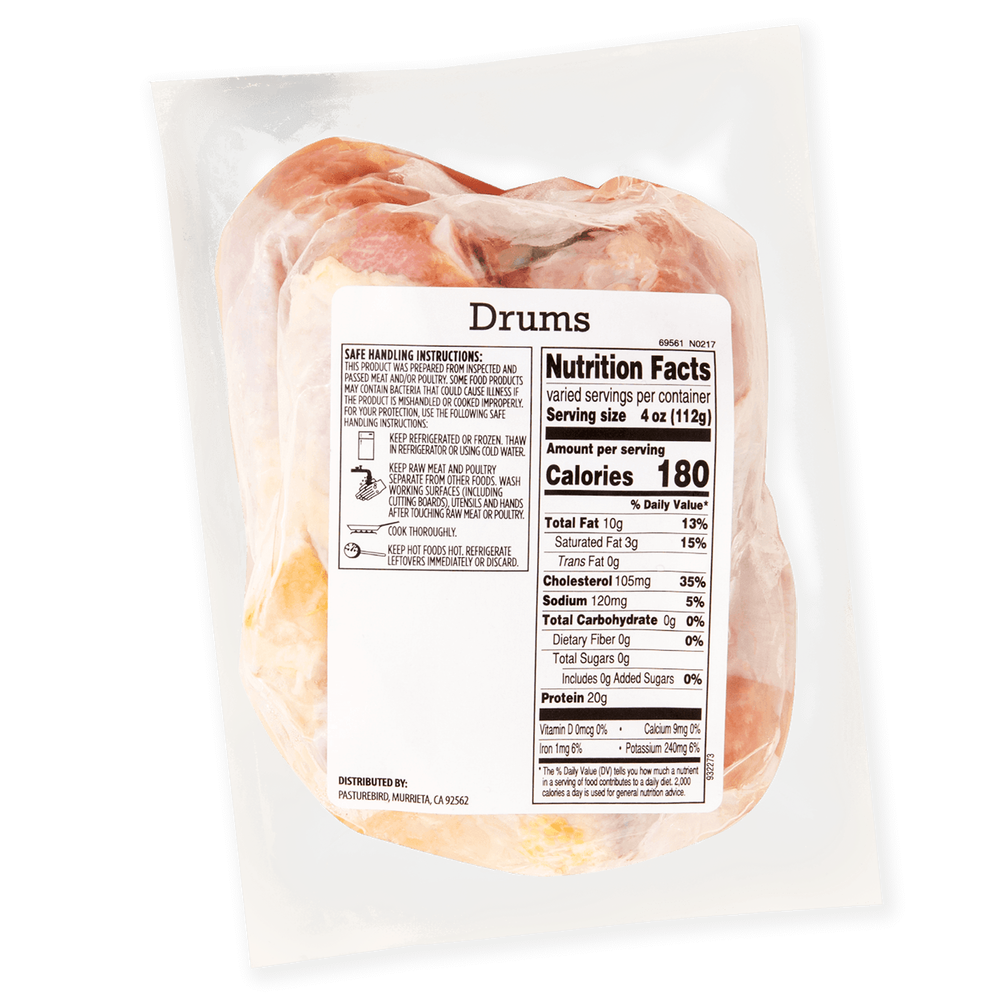 Pasturebird Pasture Raised Chicken Drumsticks image number 8