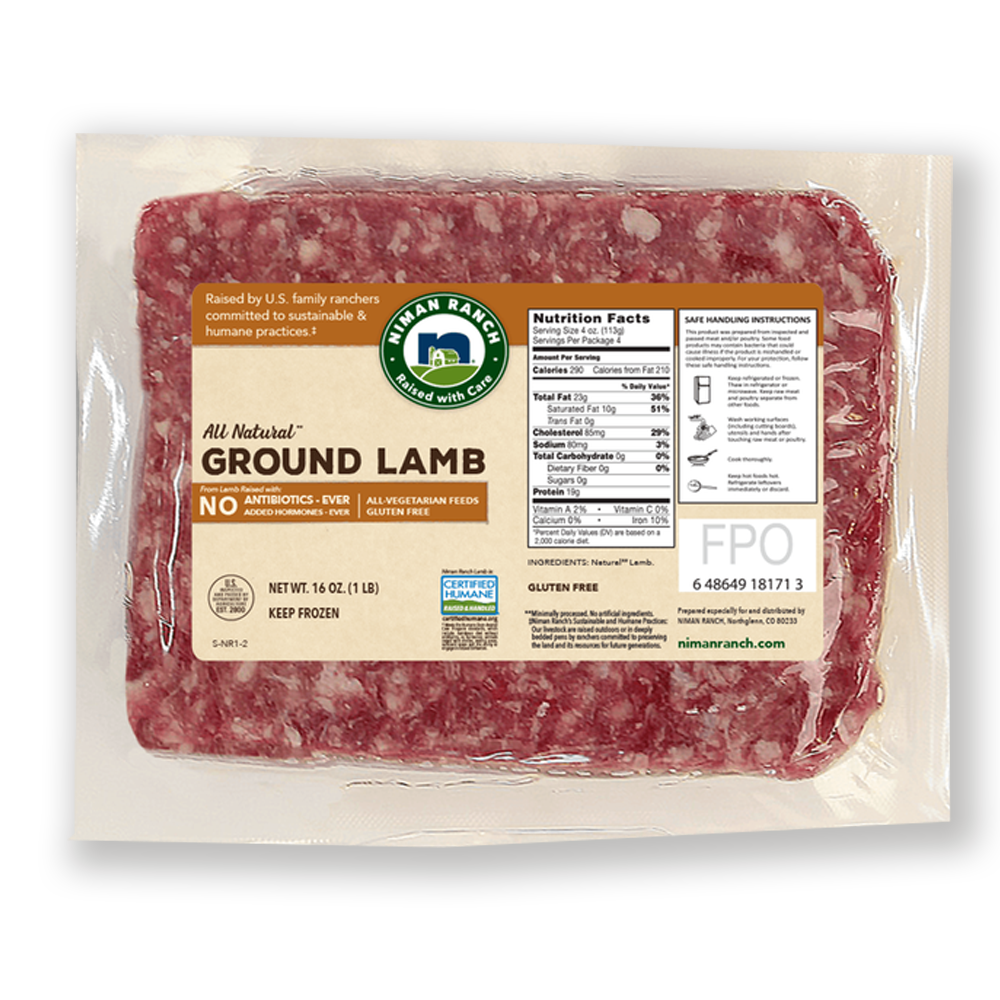 Niman Ranch Ground Lamb image number 2