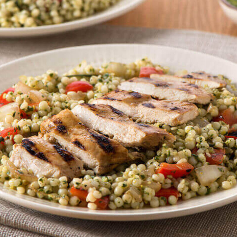Grilled Chicken and Veggie Pesto Couscous image number 0