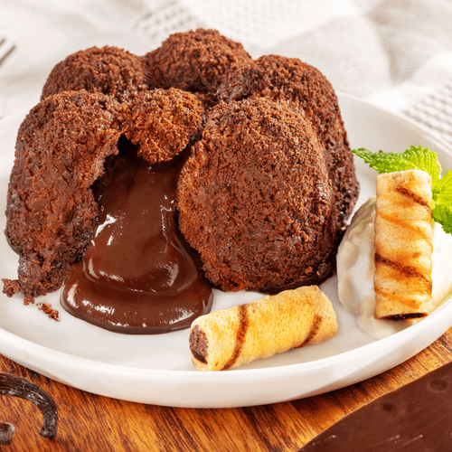 Molten Chocolate Lava Cakes Duo