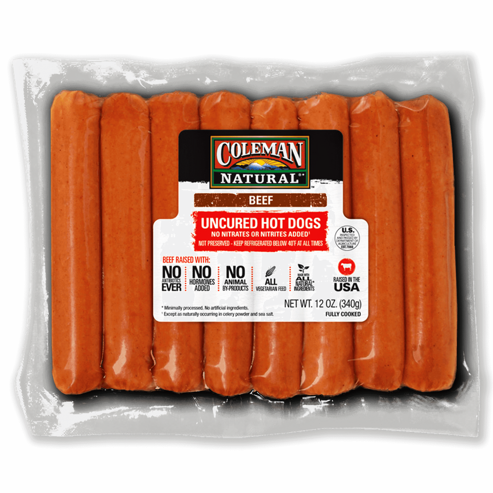 Organic Valley Hot Dogs, Organic, Turkey, Uncured Pastured-Raised - 10 oz