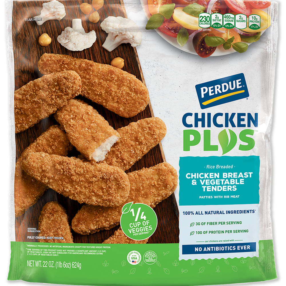 Perdue Chicken Plus Chicken Breast and Vegetable Tenders image number 0