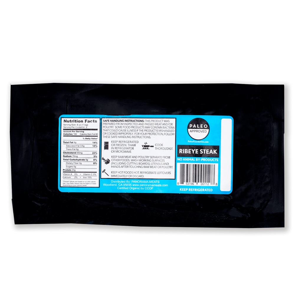 Panorama Organic Grass-Fed Ribeye Steak image number 5