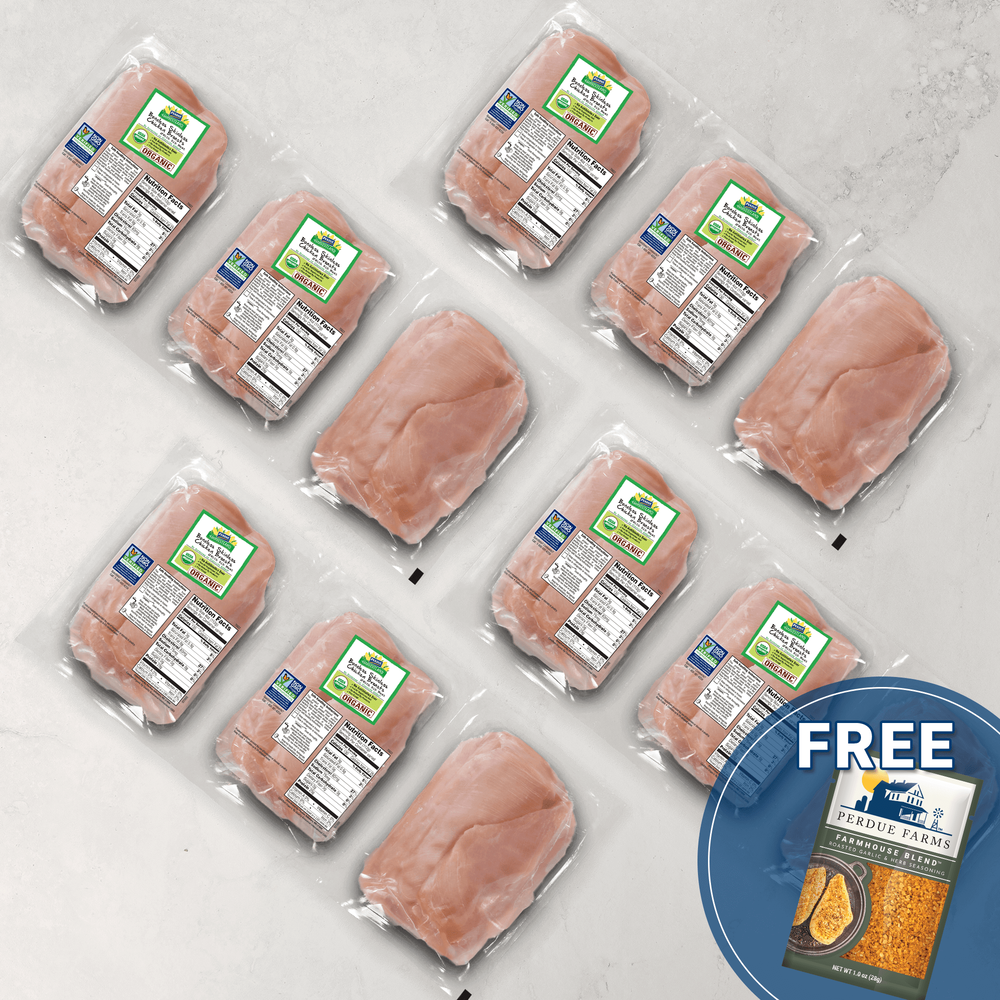 Perdue Organic Boneless Chicken Breasts Box image number 3