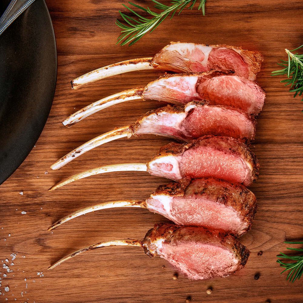 Niman Ranch Frenched Rack of Lamb image number 1