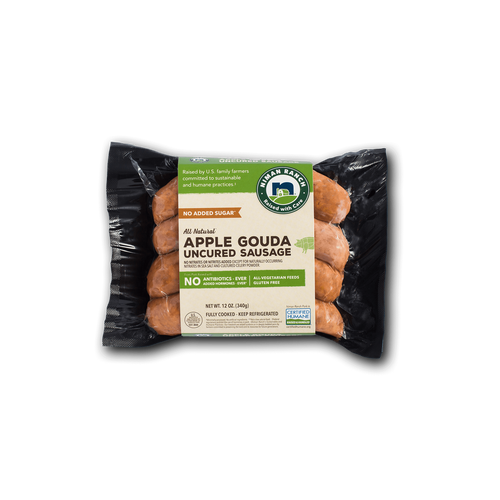 Niman Ranch Apple Gouda Sausage
