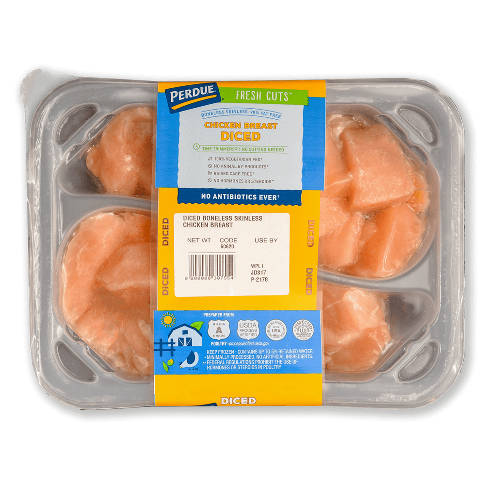 Perdue Fresh Cuts Diced Chicken Breasts image number 2