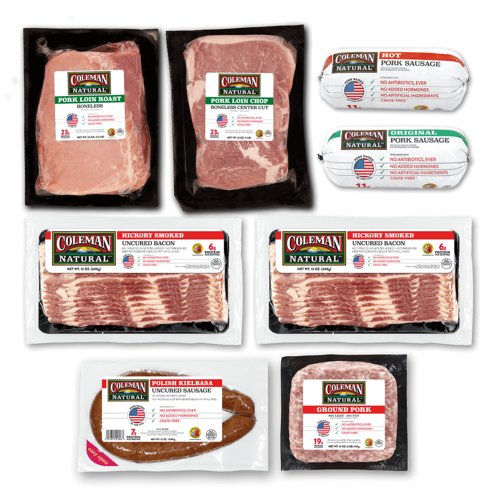 Coleman Natural Pork Favorites Bundle image number 0