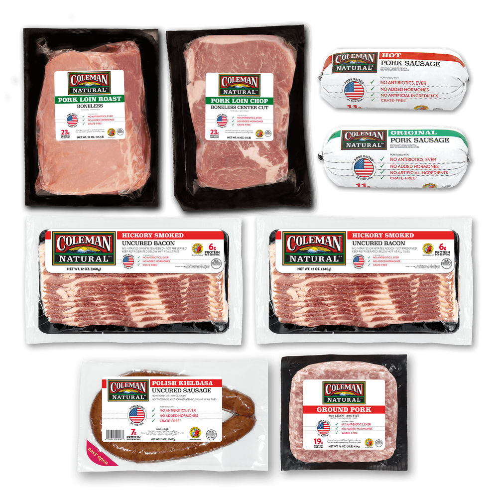 Coleman Natural Pork Favorites Bundle image number 0