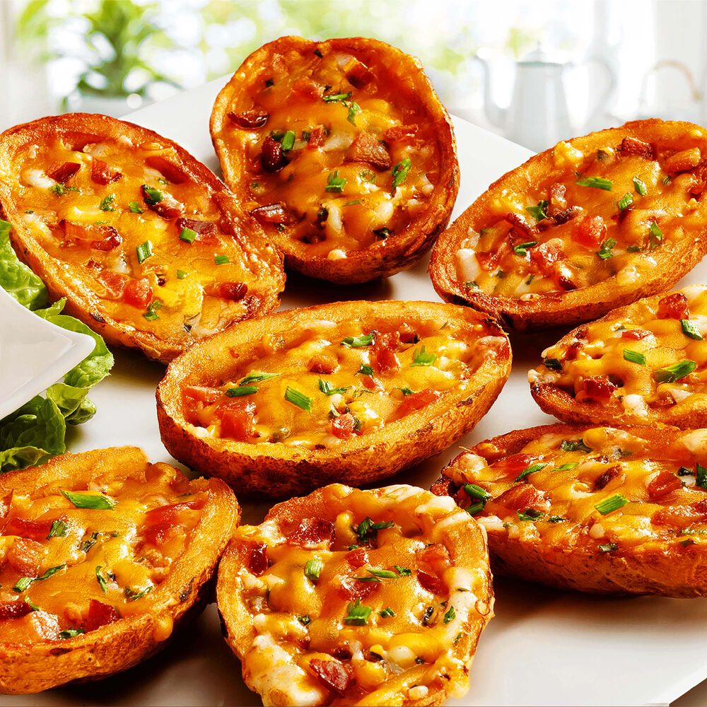 Hatch Green Chile and Uncured Bacon Potato Skins image number 3