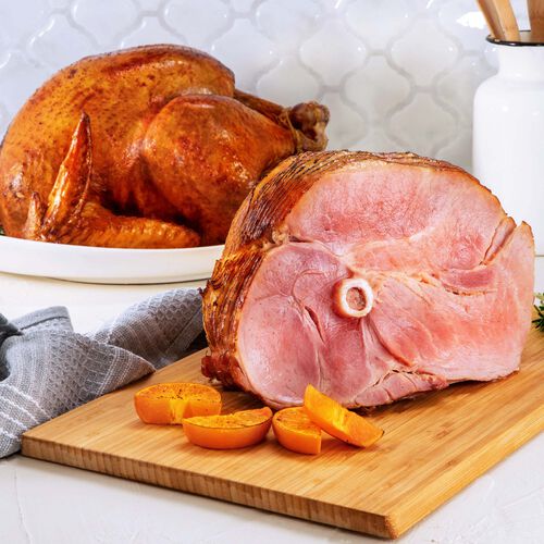 Holiday on the Farm Spiral Ham and Whole Turkey Bundle