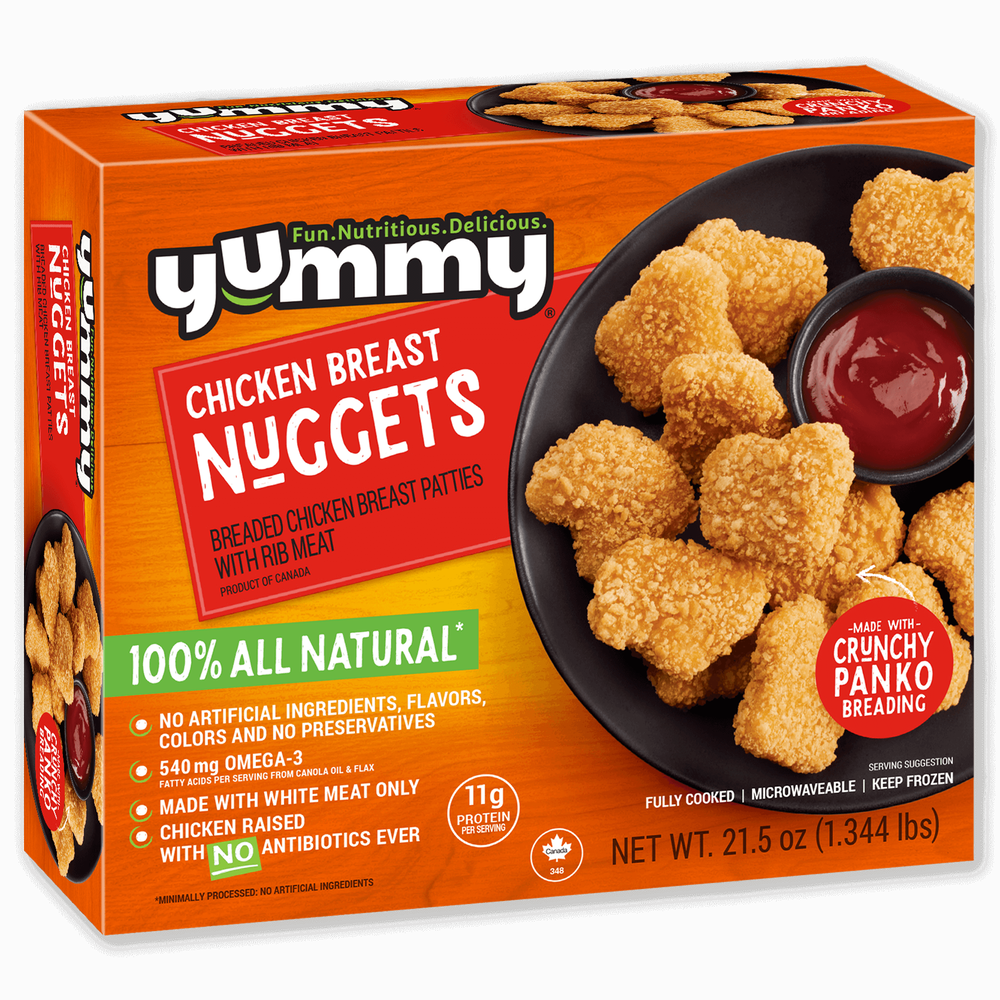 Yummy All Natural Chicken Breast Nuggets image number 0