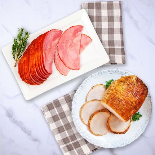 Gifts from the Farm Turkey and Ham Roast Duo