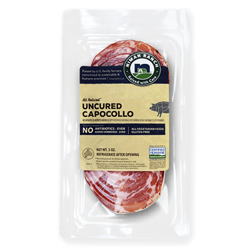 Uncured Capocollo