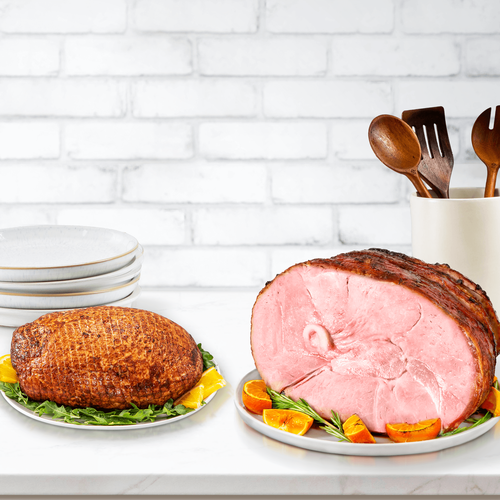 Turkey Carving Roast and 1/2 Spiral Ham Duo