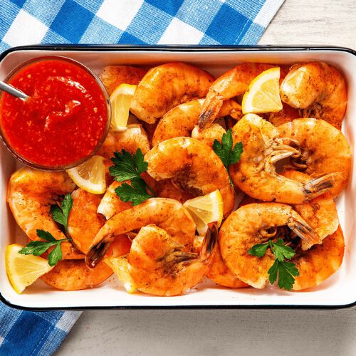 Jumbo Shell-On Uncooked Shrimp