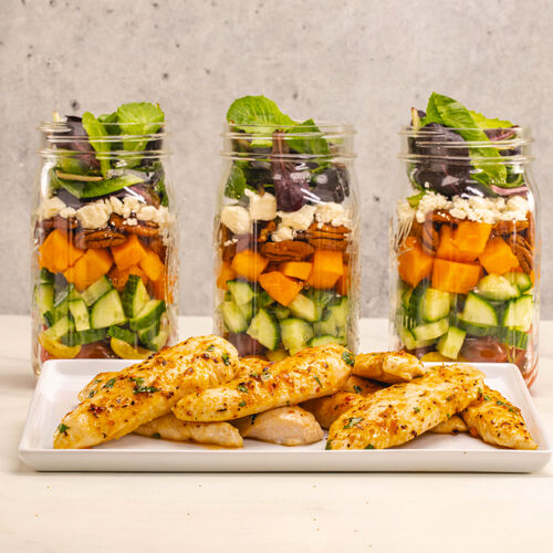 Mason Jar Chicken Salad