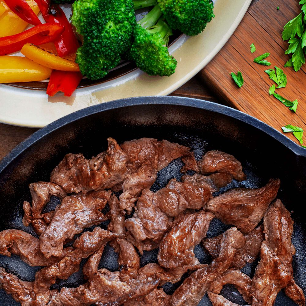 Panorama Organic Grass-Fed Beef Steak Strips for Stir-Fry image number 1