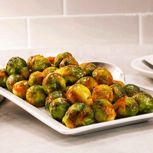 Sriracha Maple Brussels Sprouts