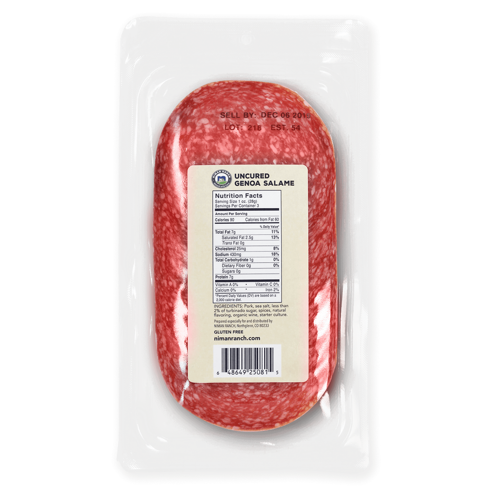 Uncured Genoa Salame image number 4