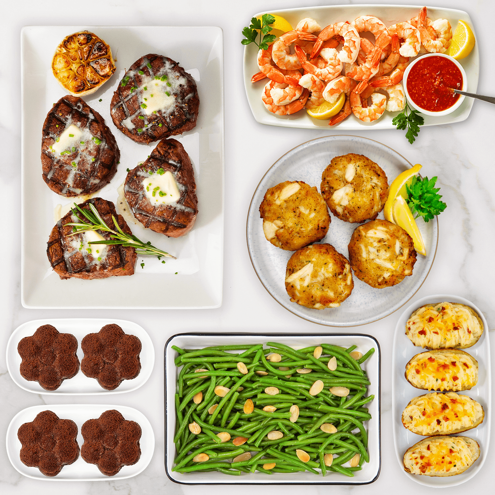 Deluxe Surf and Turf Dinner Bundle image number 0