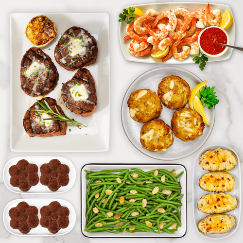 Deluxe Surf and Turf Dinner Bundle