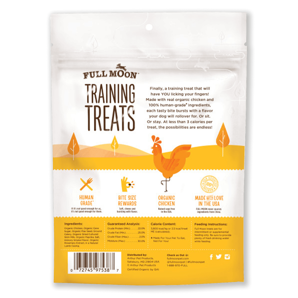 Full moon organic dog treats shop