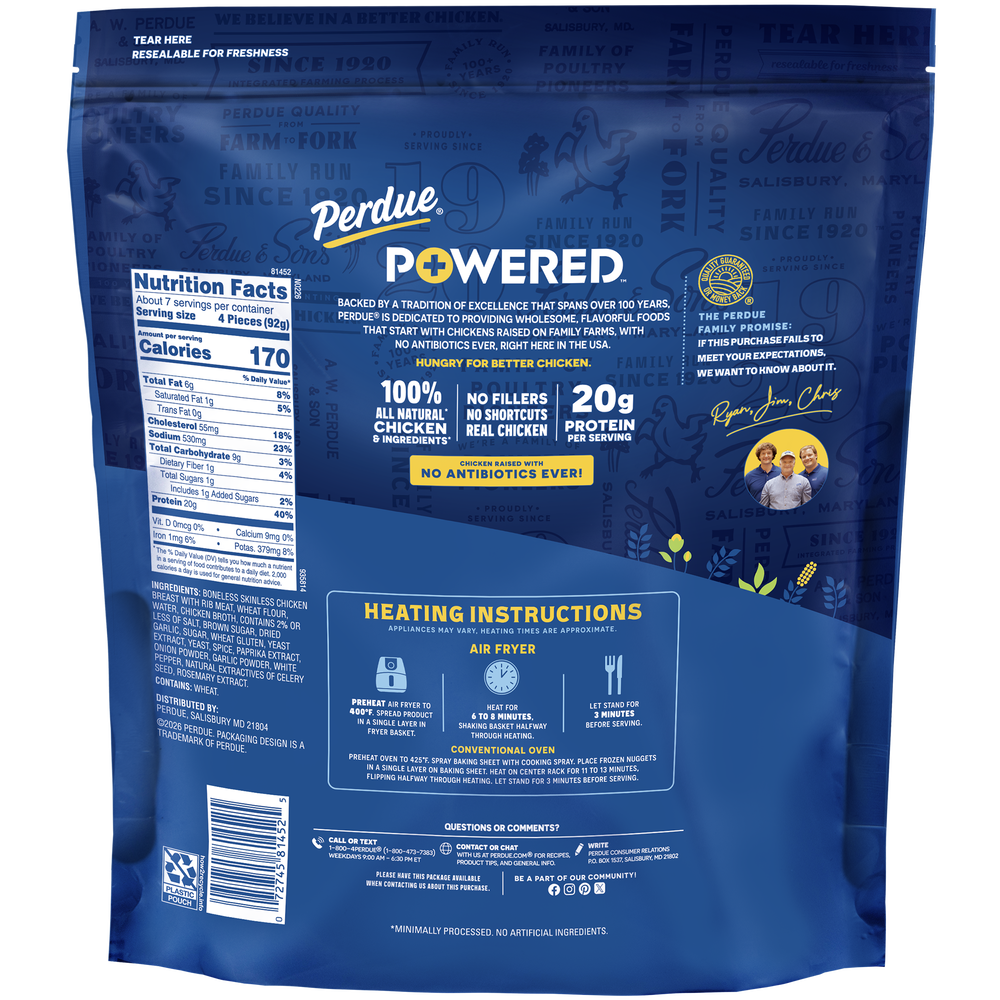 Perdue&reg; Powered&trade; High Protein Chicken Nuggets image number 6