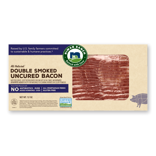Niman Ranch Uncured Double Smoked Bacon