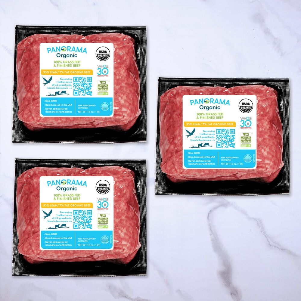 Organic Grass-Fed 93/7 Ground Beef Value Bundle image number 3