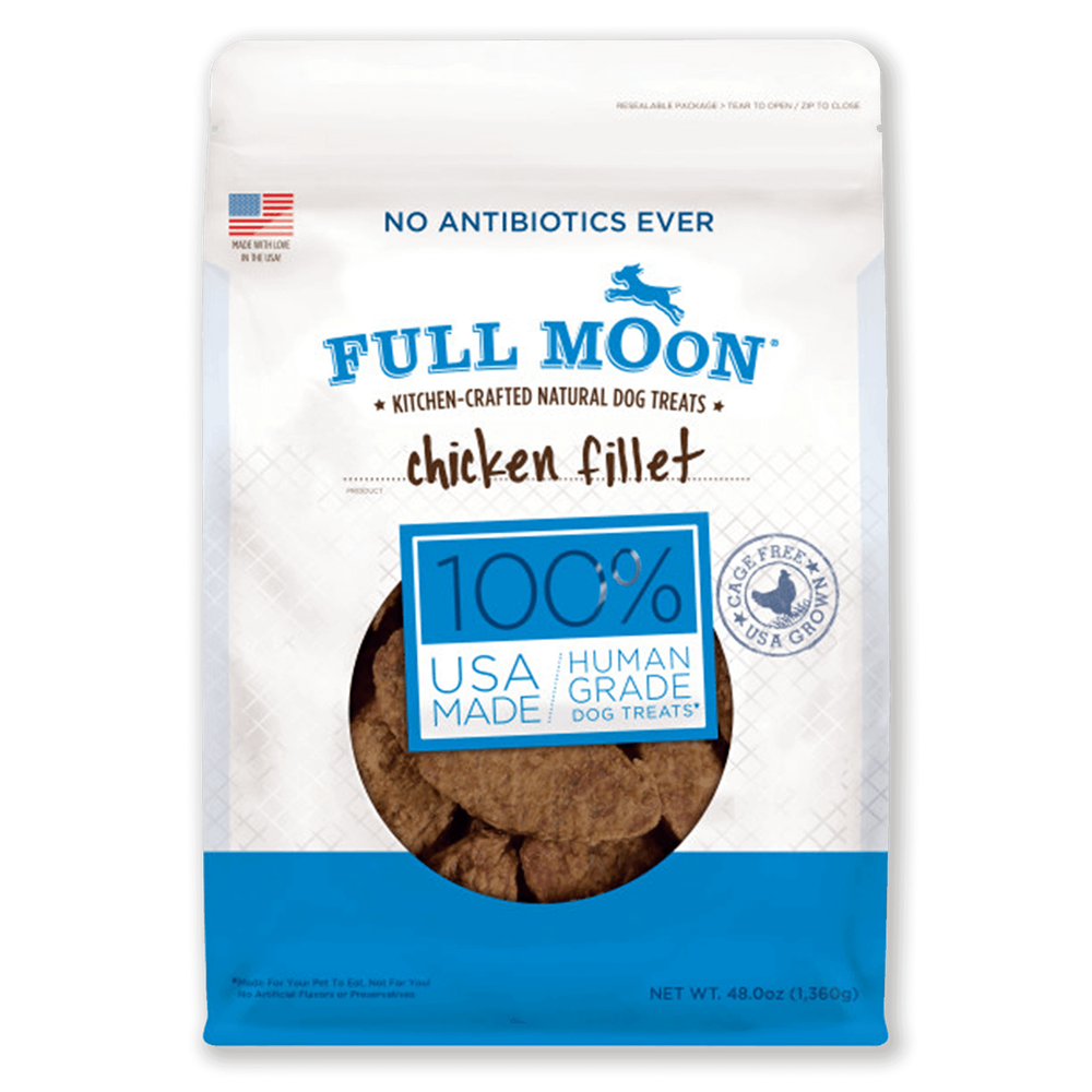 Full moon all natural human top grade dog treats