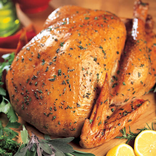 Easy Roast Turkey With Herbs