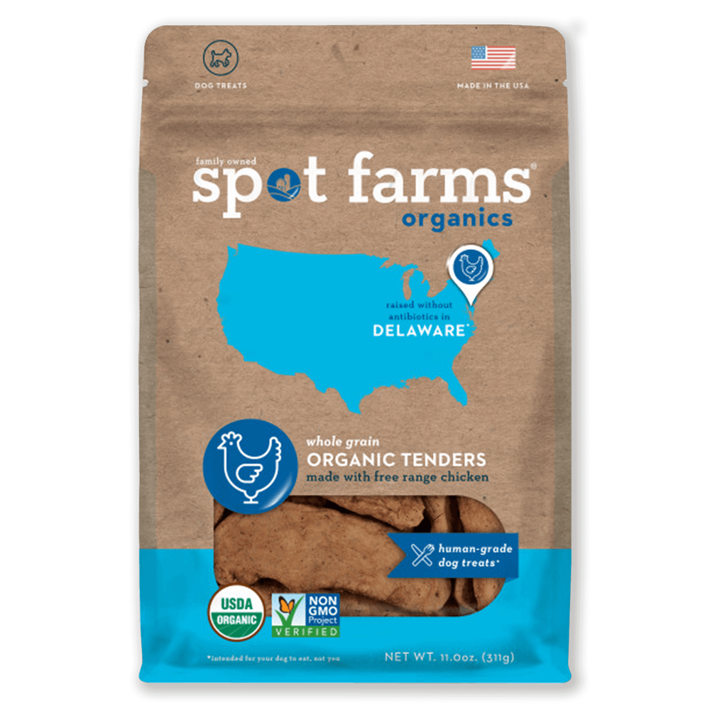 Spot Farms Organic Chicken Tenders Dog Treats image number 0