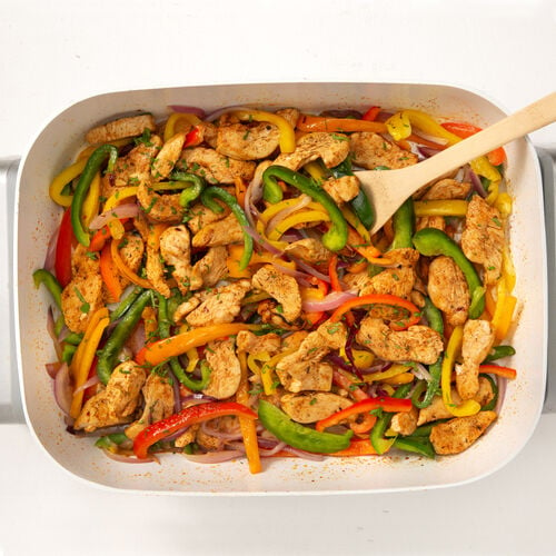 One-Pan Chicken Fajitas