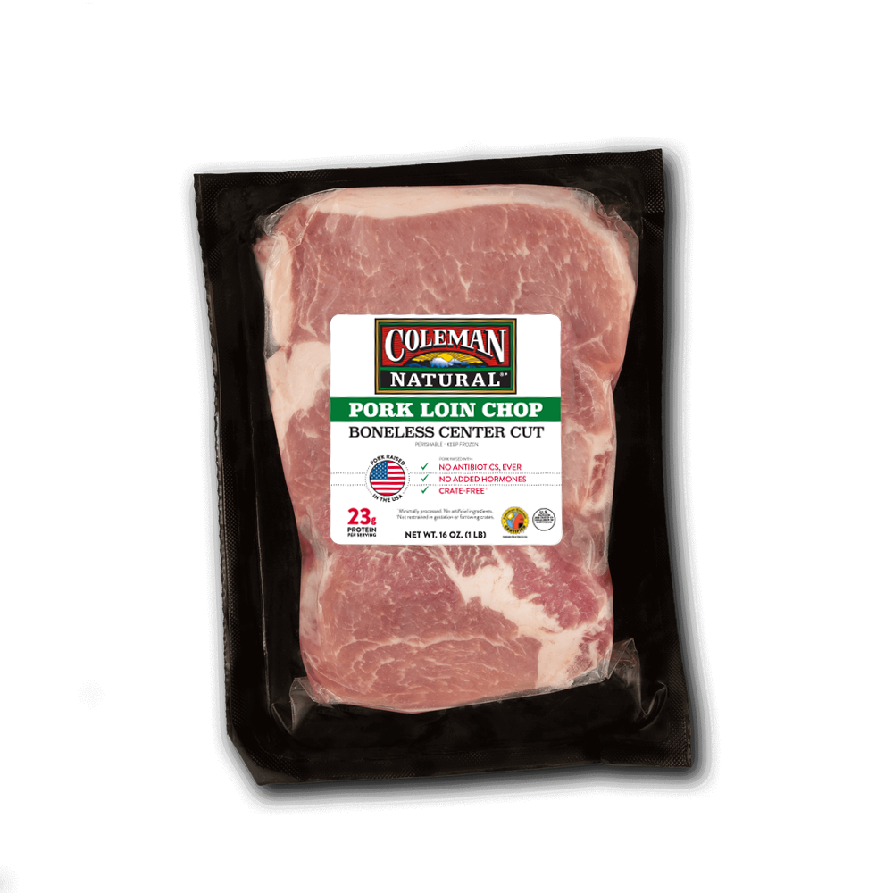 Coleman Natural Boneless Pork Chops image number 1