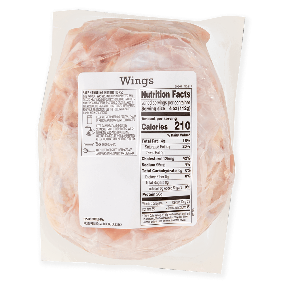 Pasturebird Pasture Raised Chicken Wings image number 5
