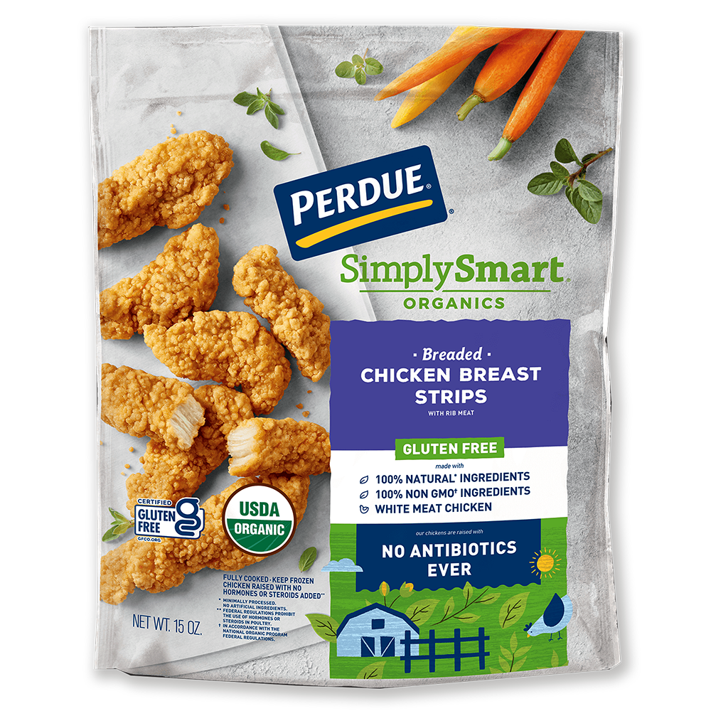 Perdue Simply Smart Organics Breaded Chicken Breast Strips