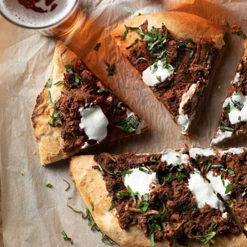 Homemade Tex-Mex Pizza